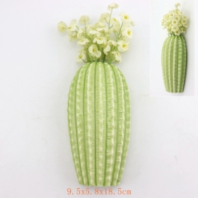 keramische Kaktus Wand hängenden Dekor Vase