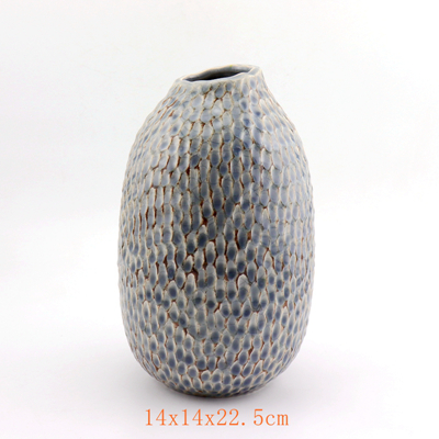 Oval Ceramic Vase