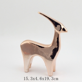 Keramik Antilope Hirsch Figur Geschenk