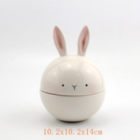 Deko-Trinketui aus Keramik für Kaninchen