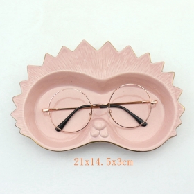 Brillenhalterungen aus Keramik für Igel